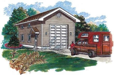 Garage Plan 55534