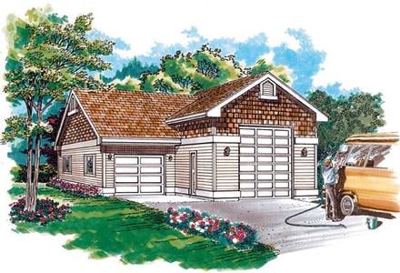 Garage Plan 55537