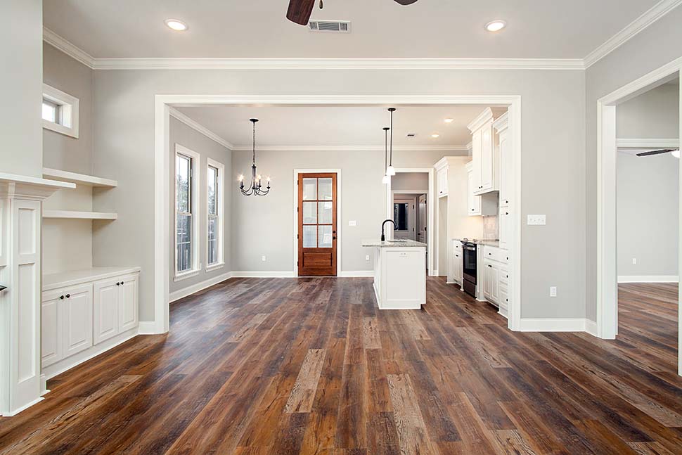 Cottage, Country, Craftsman Plan with 1450 Sq. Ft., 3 Bedrooms, 2 Bathrooms, 2 Car Garage Picture 17