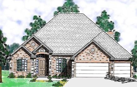 Plan Number 57210 - 2647 Square Feet