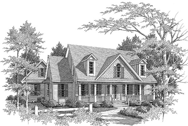 House Plan 58067 - Craftsman Style with 2841 Sq Ft, 4 Bed, 3 Bath