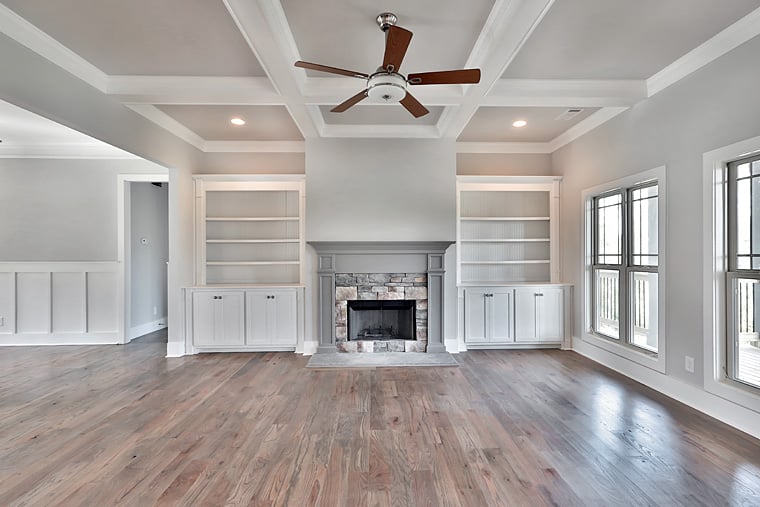 Traditional Plan with 3061 Sq. Ft., 3 Bedrooms, 4 Bathrooms, 3 Car Garage Picture 2