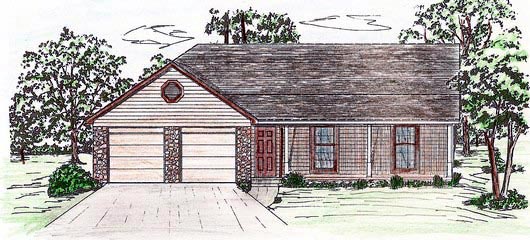 House Plan 58428 with 3 Beds, 2 Baths, 2 Car Garage Elevation House Plan 58428 with 3 Beds, 2 Baths, 2 Car Garage Elevation