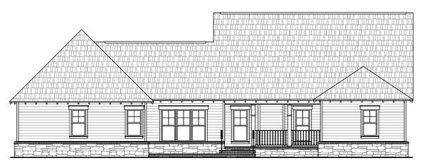 House Plan 59198 Craftsman Style With 2400 Sq Ft 4 Bed 2 Bath