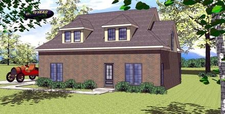 Plan Number 59387 - 1287 Square Feet