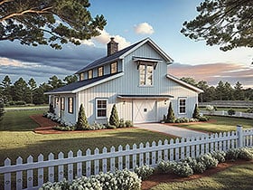 Plan Number 60143 - 741 Square Feet