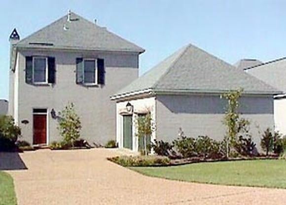 House Plan 60223 with 2 Beds, 3 Baths, 2 Car Garage Elevation