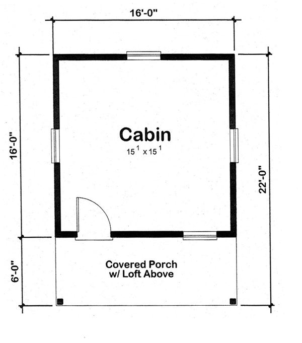 House Plan 6025 Level One