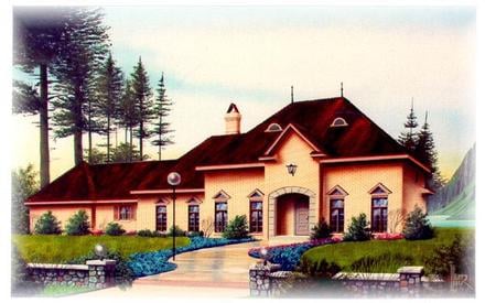 Plan Number 60329 - 3522 Square Feet