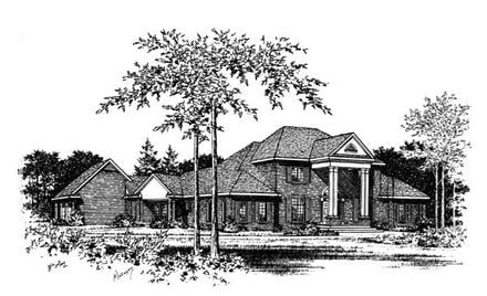 Plan Number 60334 - 3738 Square Feet