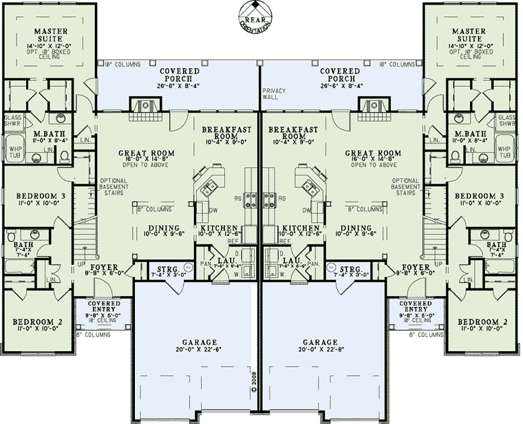 8 bedroom house plans