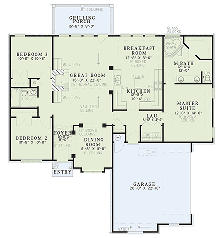 3 Bedroom Single Floor House Plans