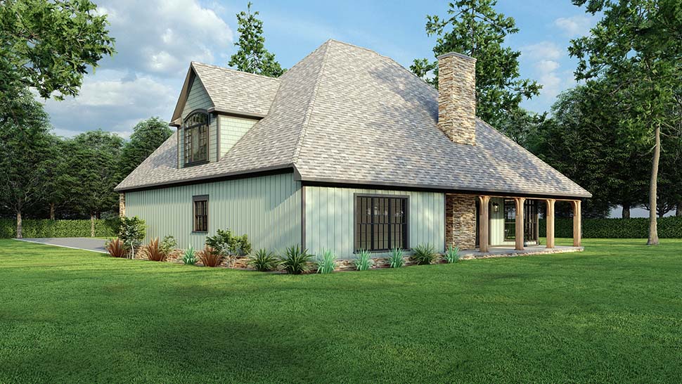Craftsman, Traditional Plan with 2481 Sq. Ft., 3 Bedrooms, 3 Bathrooms, 2 Car Garage Picture 7