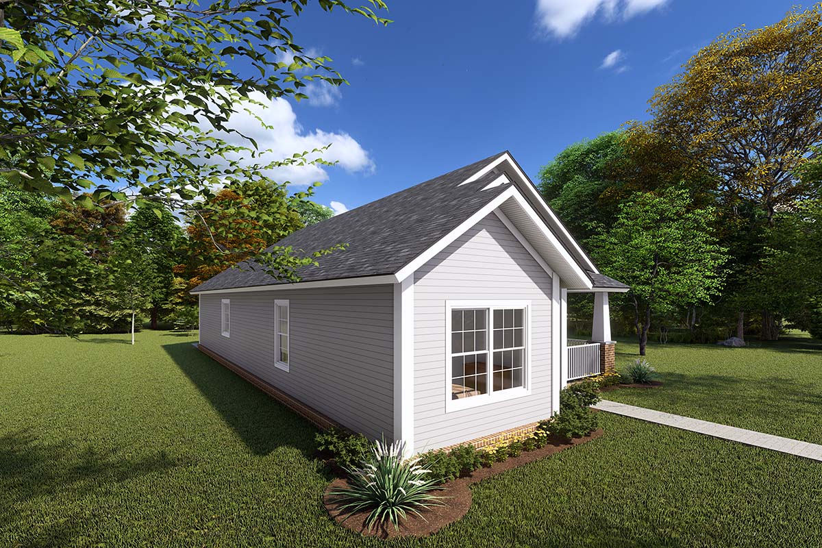 Bungalow, Traditional Plan with 1381 Sq. Ft., 3 Bedrooms, 2 Bathrooms Picture 3