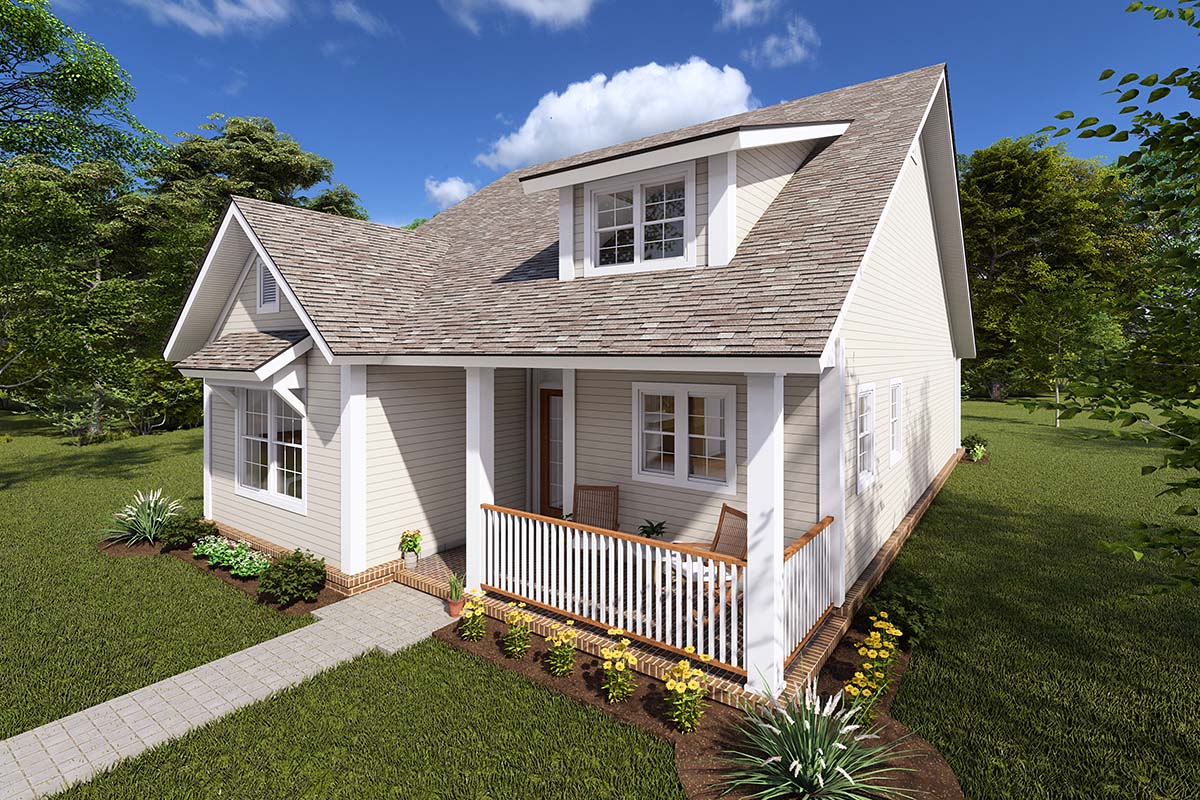 Country, Ranch, Traditional Plan with 1433 Sq. Ft., 3 Bedrooms, 2 Bathrooms Picture 2