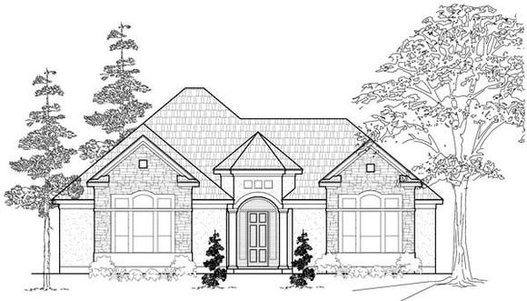 Victorian House Plan 61514 with 3 Beds, 3 Baths, 2 Car Garage Elevation