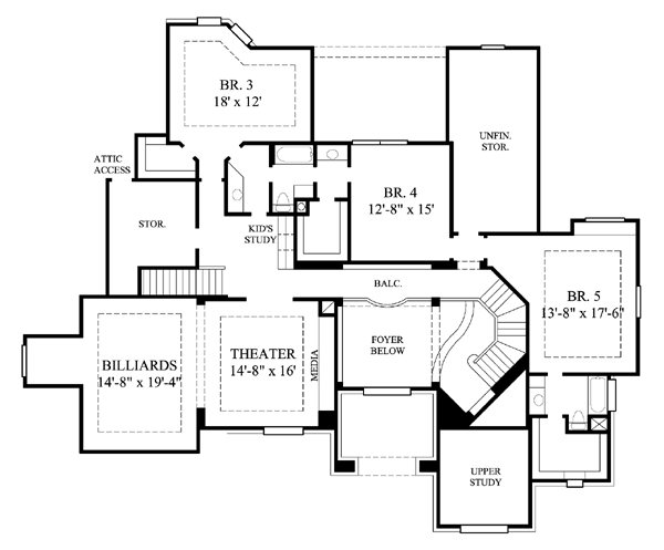 Victorian House Plans - Victorian Home Floor Plans & Design