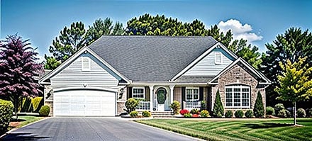 Plan Number 62553 - 1318 Square Feet