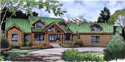 Plan Number 63362 - 3613 Square Feet