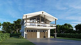 Plan Number 63567 - 1008 Square Feet