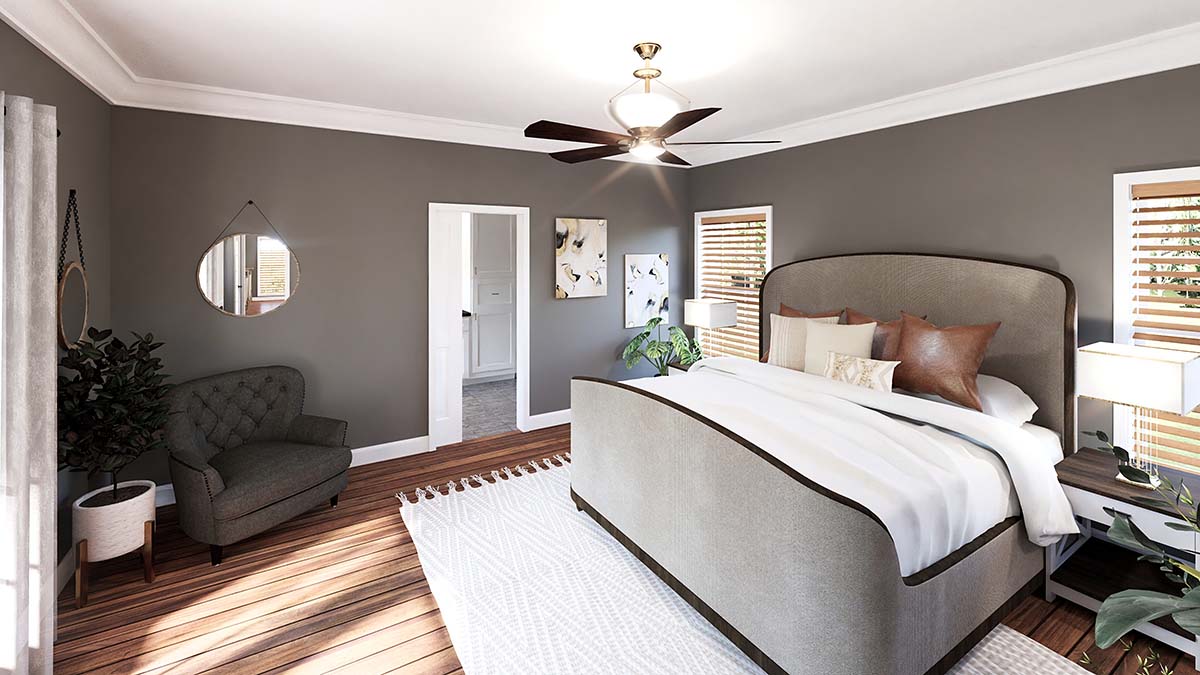 Country Plan with 1717 Sq. Ft., 3 Bedrooms, 2 Bathrooms Picture 11