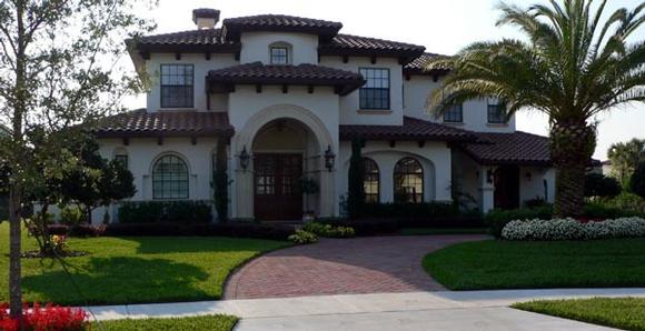 Florida, Mediterranean House Plan 64702 with 6 Beds, 6 Baths, 3 Car Garage Elevation