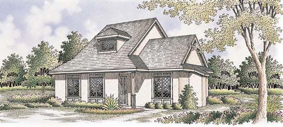 Bungalow, Contemporary, Country House Plan 65639 with 2 Beds, 2 Baths Elevation