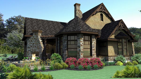 Craftsman, Tuscan Plan with 2595 Sq. Ft., 3 Bedrooms, 3 Bathrooms, 2 Car Garage Picture 2