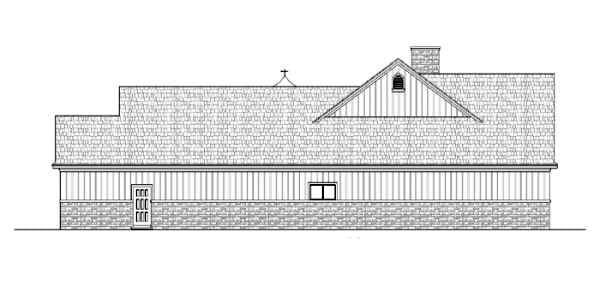 Traditional Plan with 2500 Sq. Ft., 4 Bedrooms, 3 Bathrooms, 2 Car Garage Picture 2