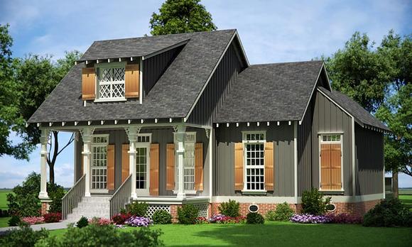 Cottage, Craftsman, Farmhouse House Plan 65976 with 3 Beds, 3 Baths Elevation