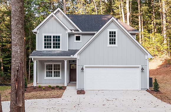 Country, Southern, Traditional House Plan 66760 with 3 Beds, 3 Baths, 2 Car Garage Elevation