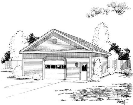 Garage Plan 67214