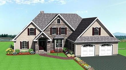 Plan Number 67285 - 2258 Square Feet