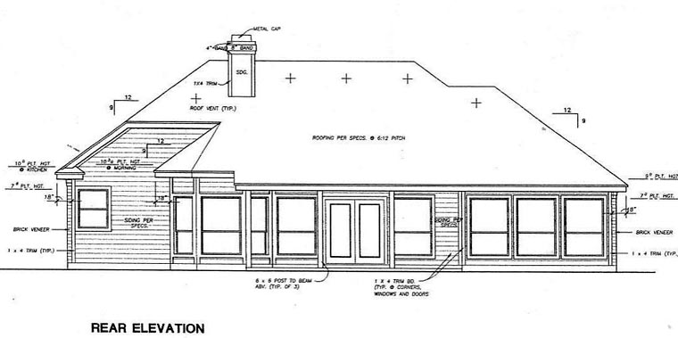 House Plan 67665 - Traditional Style with 1817 Sq Ft, 3 Bed, 2 Ba ...