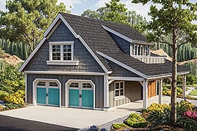 Plan Number 69762 - 804 Square Feet