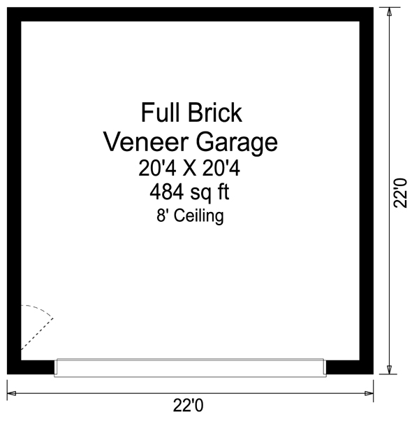 Traditional 2 Car Garage Plan 69903 Level One