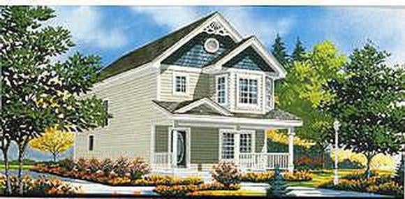 Southern House Plan 70409 with 3 Beds, 2 Baths Elevation