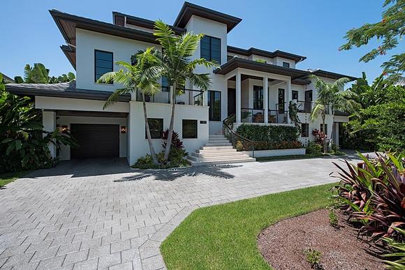 Florida, Mediterranean House Plan 71530 with 4 Beds, 8 Baths, 6 Car Garage Elevation