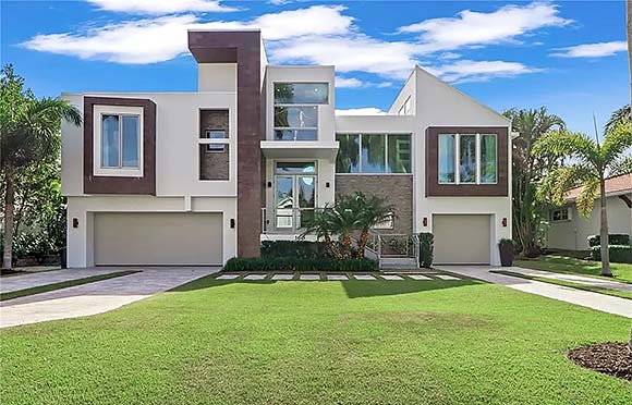 Contemporary House Plan 71566 with 3 Beds, 4 Baths, 3 Car Garage Elevation