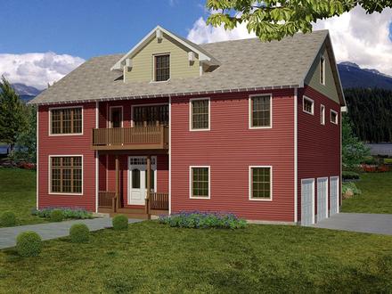 Plan Number 71904 - 2669 Square Feet