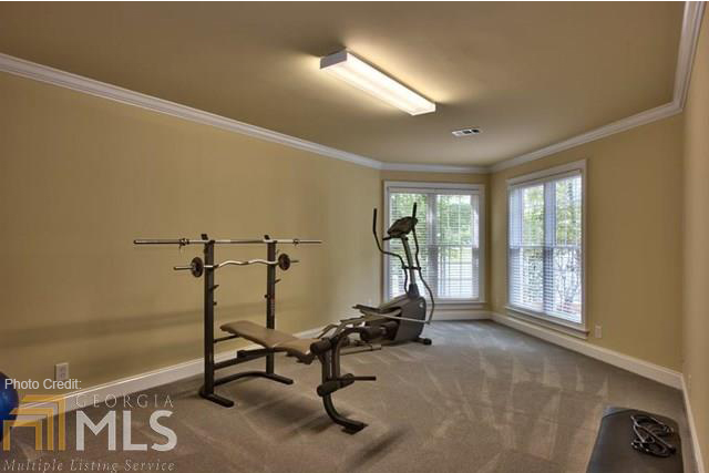 Colonial, European, Greek Revival Plan with 3912 Sq. Ft., 4 Bedrooms, 5 Bathrooms, 3 Car Garage Picture 27