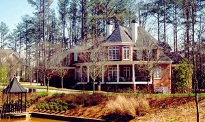 Colonial, European, Greek Revival Plan with 3912 Sq. Ft., 4 Bedrooms, 5 Bathrooms, 3 Car Garage Picture 6