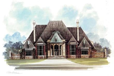 Plan Number 72125 - 6431 Square Feet