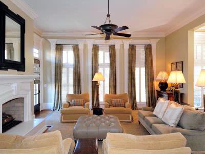 Colonial, Greek Revival Plan with 5613 Sq. Ft., 4 Bedrooms, 6 Bathrooms, 3 Car Garage Picture 2