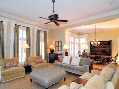 Colonial, Greek Revival Plan with 5613 Sq. Ft., 4 Bedrooms, 6 Bathrooms, 3 Car Garage Picture 26