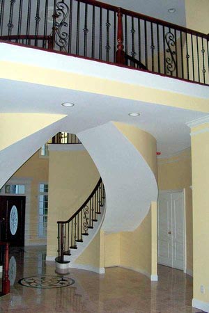 Colonial, Greek Revival Plan with 6095 Sq. Ft., 5 Bedrooms, 6 Bathrooms, 3 Car Garage Picture 2