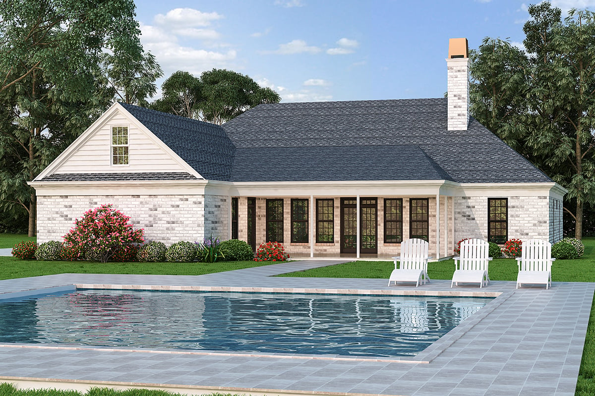 Contemporary, European Plan with 2403 Sq. Ft., 3 Bedrooms, 4 Bathrooms, 2 Car Garage Picture 16