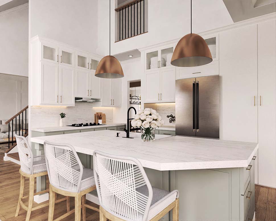 Craftsman, New American Plan with 1898 Sq. Ft., 3 Bedrooms, 3 Bathrooms, 2 Car Garage Picture 13