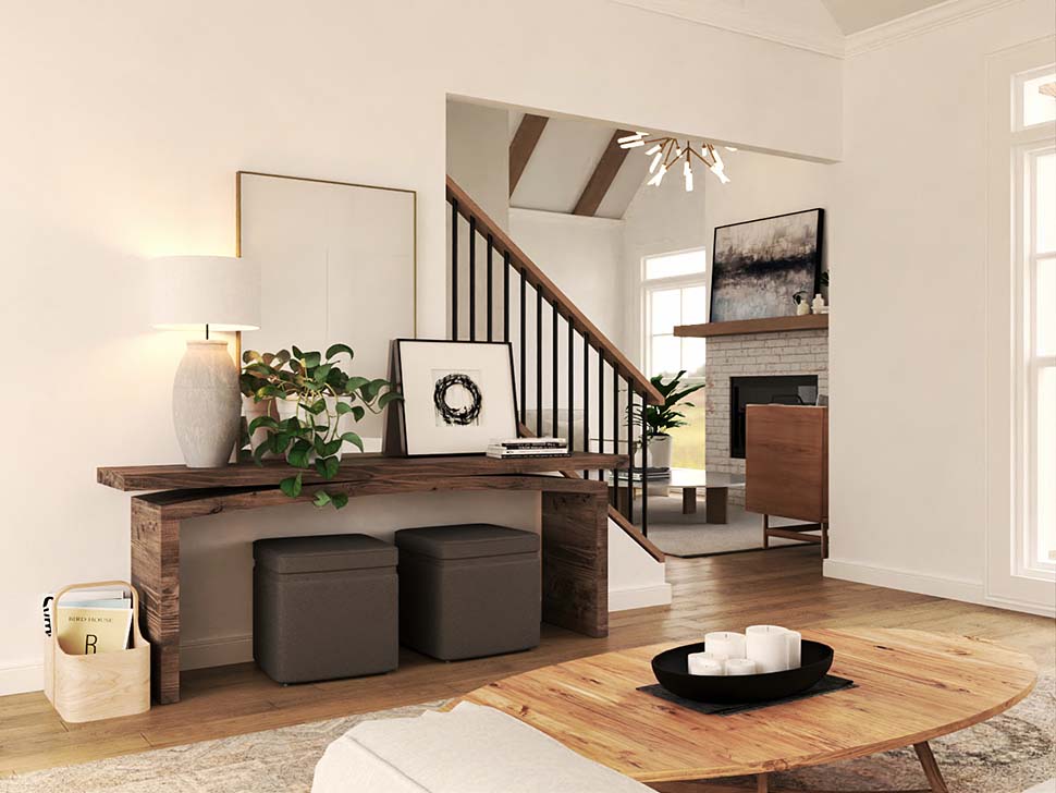 Craftsman, New American Plan with 1898 Sq. Ft., 3 Bedrooms, 3 Bathrooms, 2 Car Garage Picture 17