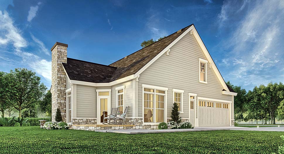 Craftsman, New American Plan with 1898 Sq. Ft., 3 Bedrooms, 3 Bathrooms, 2 Car Garage Picture 4